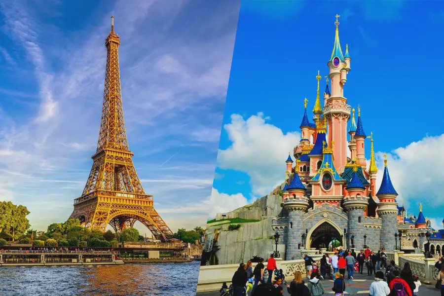 Paris & Disneyland Serüveni Turu Türk Hava Yolları ile 3 Gece CDG-CDG
